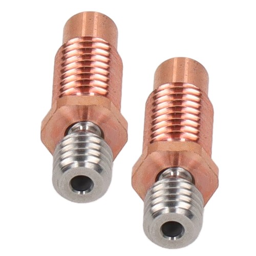 2 szt. 24mm Wszystkie metalowe gardło Hotend Rura Bi Metal Zewnętrzna sześciokątna gorąca końcówka gardła❀ - Zdjęcie 7 z 24