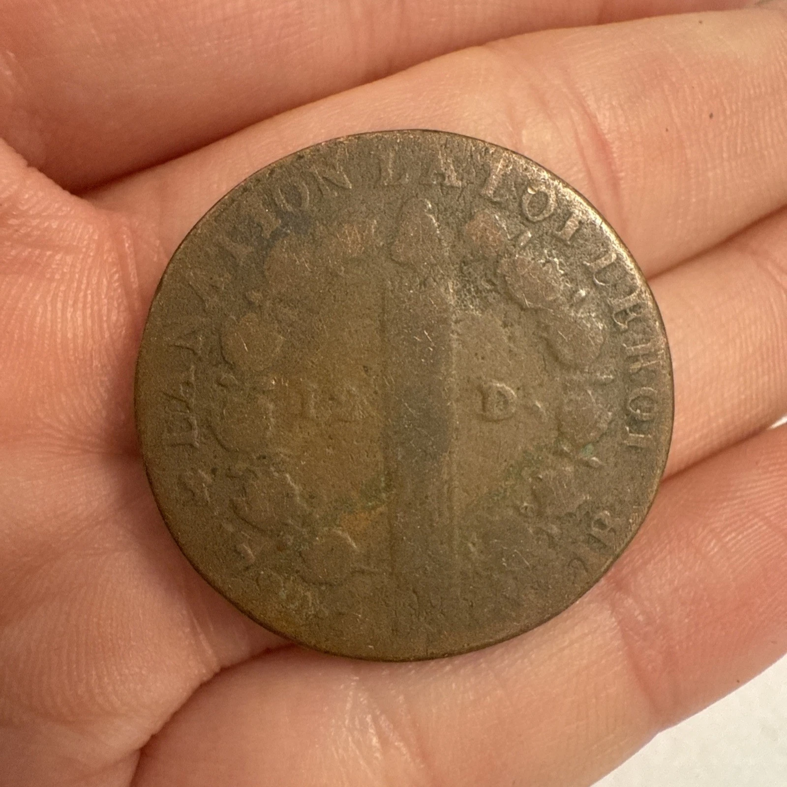 Monnaie Louis XVI (Monarque Constitutionnel) 12 Deniers Dit « Au Faisceau »