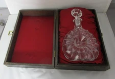 Louis XIII Grande Champagne Cognac Remy Martin Empty BACCARAT Decanter & Case