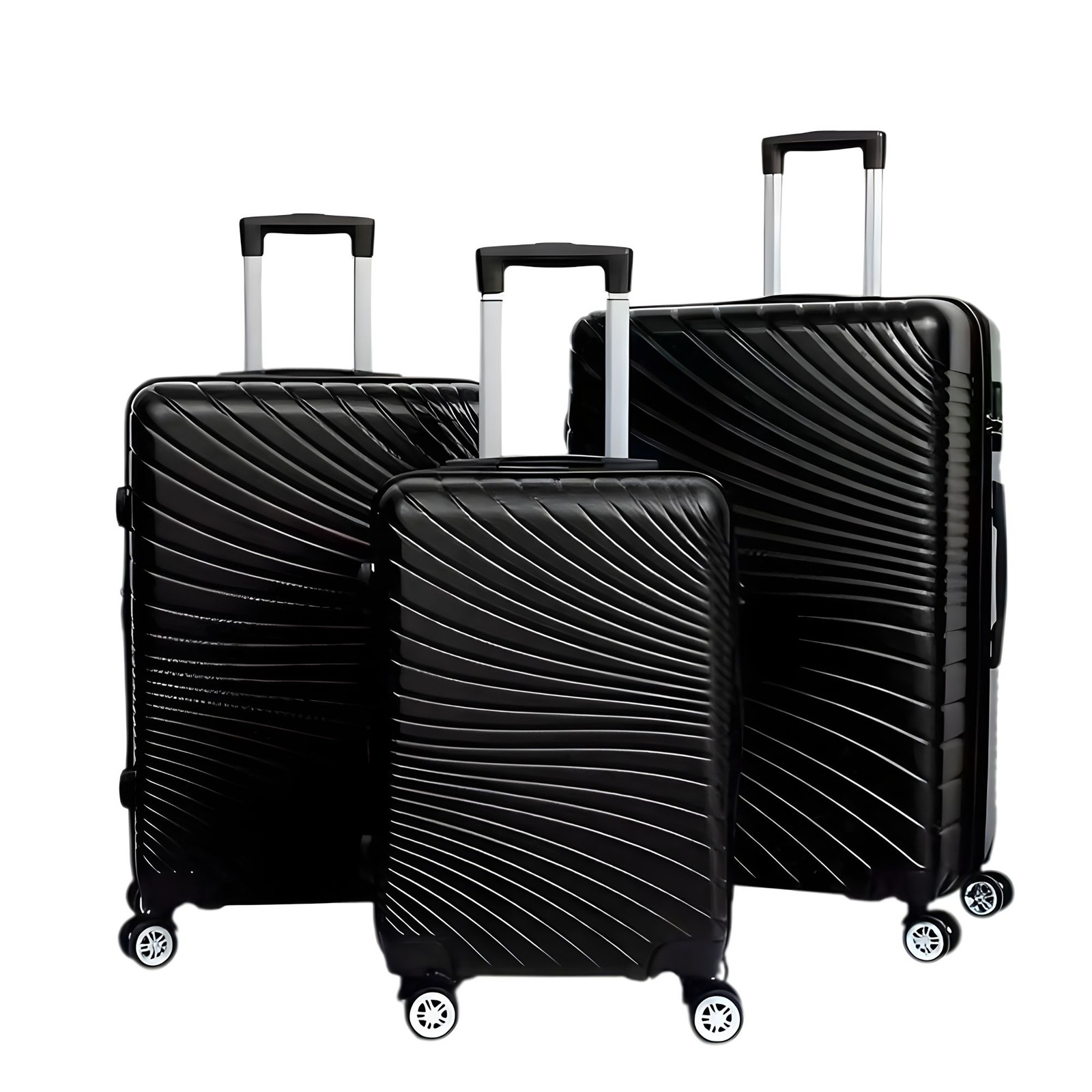 3 - Piece Hard Shell Spinner Luggage Set 20″/24″/28″ Tsa Lock &Amp; Nesting Design