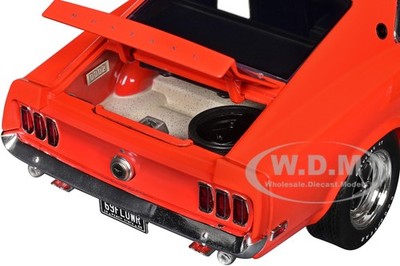 1969 FORD MUSTANG LTD ED 600 FLOWER POWER RED 1/18 DIECAST CAR BY