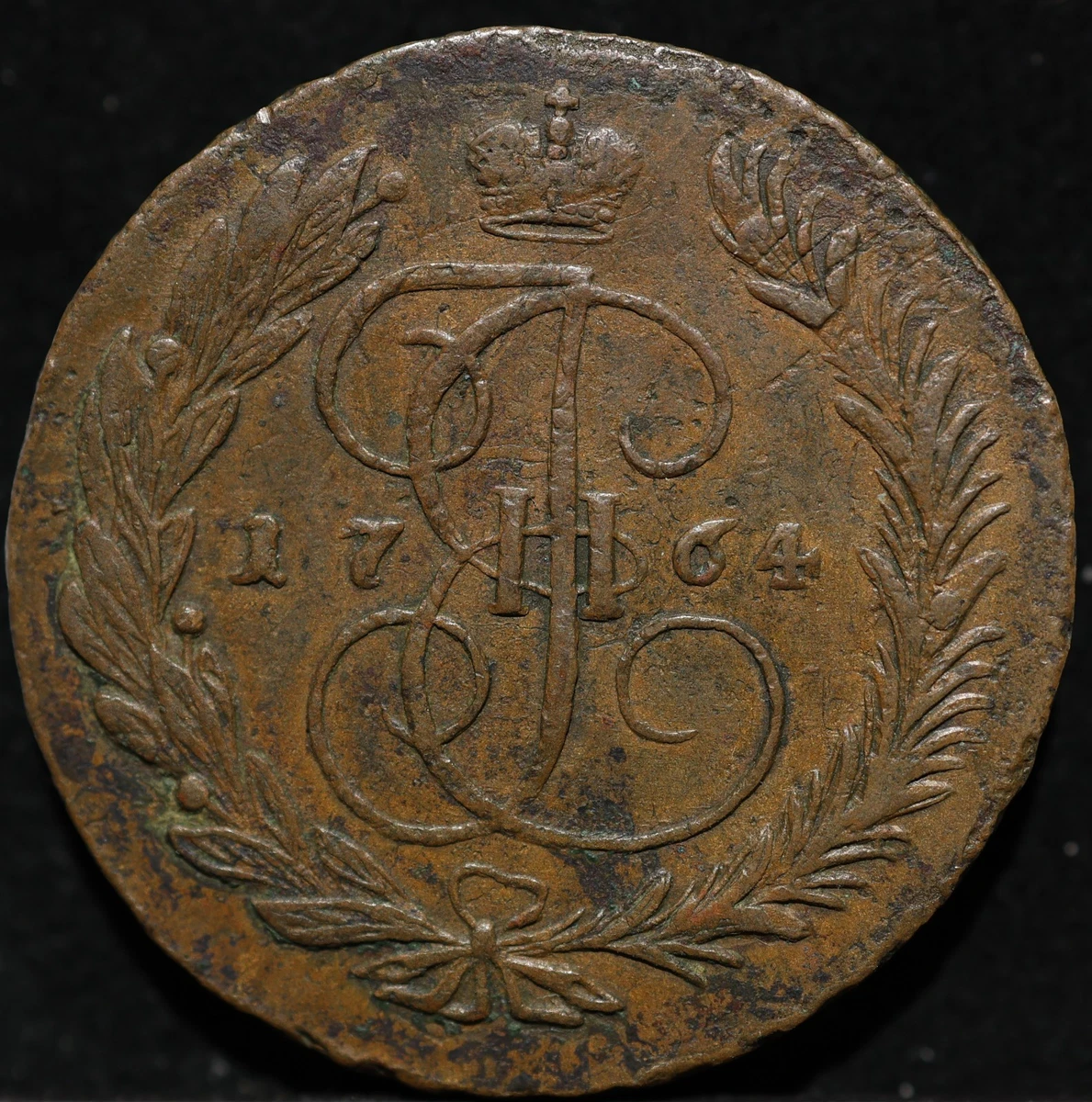 铜5 戈比1764 年俄罗斯帝国银币(Pre - 1917) | eBay