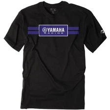 Factory Effex Yamaha Racing Stripes Tee, Black