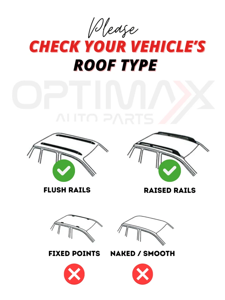 Fits Ford Edge SUV 2015 Onwards | Roof Rack Cross Bars | Black Aluminum Foto 4 de 4