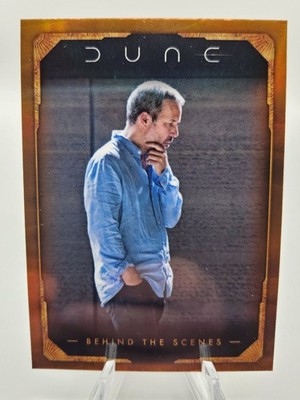 Topps Chrome Dune Behind The Scenes #BTS-14 Denis Villeneuve In Deep Thought