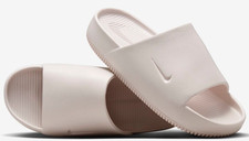 Women's 12, Men's 10.5 Nike Calm Slide Sandals Slippers DX4816-600 Barely Rose