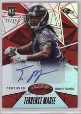 2015 Certified Signatures Mirror Red 72/75 Terrence Magee #CS-TM Auto 4g6
