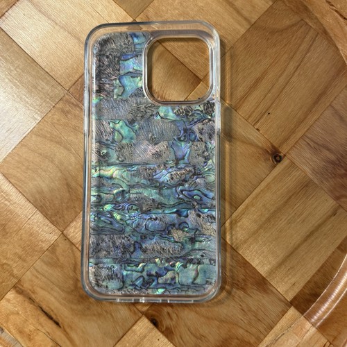 Unbranded Phone Case Preowned-Seashell Abalone-14 Pro Max