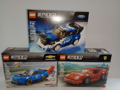 LEGO SPEED CHAMPIONS: Ford Fiesta M-Sport WRC 75885/75891/75890
