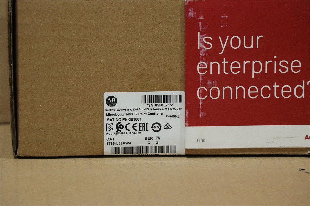 1766-L32AWA PLC SER C MicroLogix 1400 32 Point Controller