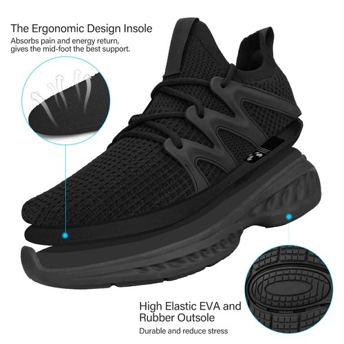 Womens Athletic Walking Shoes Memory Foam Lightweight Tennis Sports Shoes Gym... - Bild 6 von 7