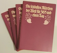 Lisa Tetzner: Die schönsten Märchen der Welt für 365 und einen Tag 4 Bände 1979
