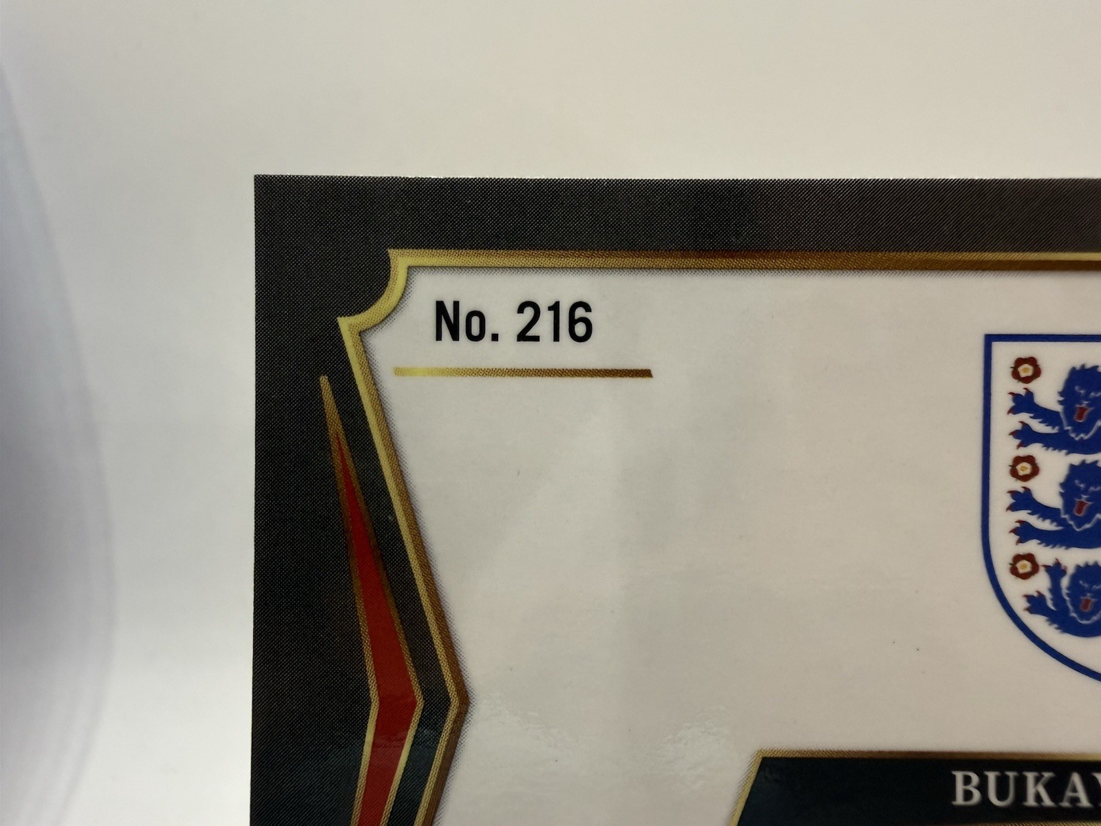 2024-25 Panini Select FIFA Field Level Bukayo Saka #216 Gold Ice Prizm 01/10 🔥 view 7