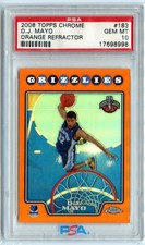 2008 Topps Chrome Orange Refractor #183 OJ Mayo RC Rookie 280/499 PSA 10 GEM 💎
