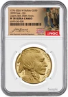 2026-W 1 oz Proof Gold Buffalo FDI 250 Liberty Bell NGC PF70 (1776-2026) Hancock