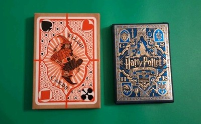 Theory 11 Ravenclaw Harry Potter Blue Deck & Weasleys Wizard Playing Cards