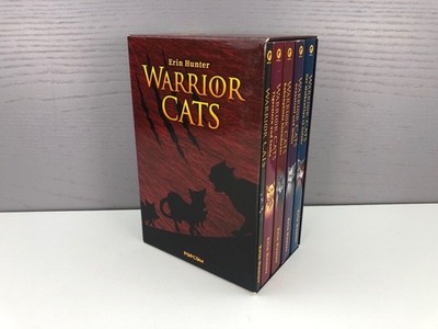 Warrior Cats Box - Erin Hunter 5 Bände: Geißels Rache, Wolkenclan, Rabenpfote, T