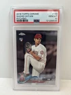 2018 Topps Chrome Shohei Ohtani Rookie Pitching PSA 10