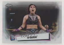 2021 Topps Chrome WWE Refractor Io Shirai #83 2qw