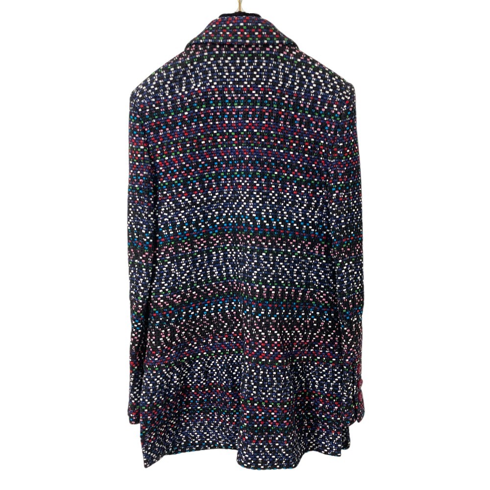 CHANEL Coco Mark Button Multi-Tweed Jacket P55917… - image 2