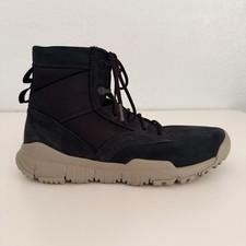 Nike SFB Men  s 6  NSW Black Taupe Leather Tactical Combat Work Boots Size 8.5