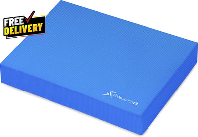 Exercise Balance Pad Non-Slip Cushioned Foam Mat & Knee Pad for Fitness and Stab