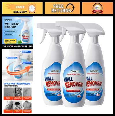 Effective Wall & Bathroom Cleaner Spray - Foam Cleaner for Shower, Tile, Wood -