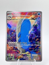 Pokémon TCG Wailord 162/159 Viaggio Insieme Illustrazione Rara Carta Holo