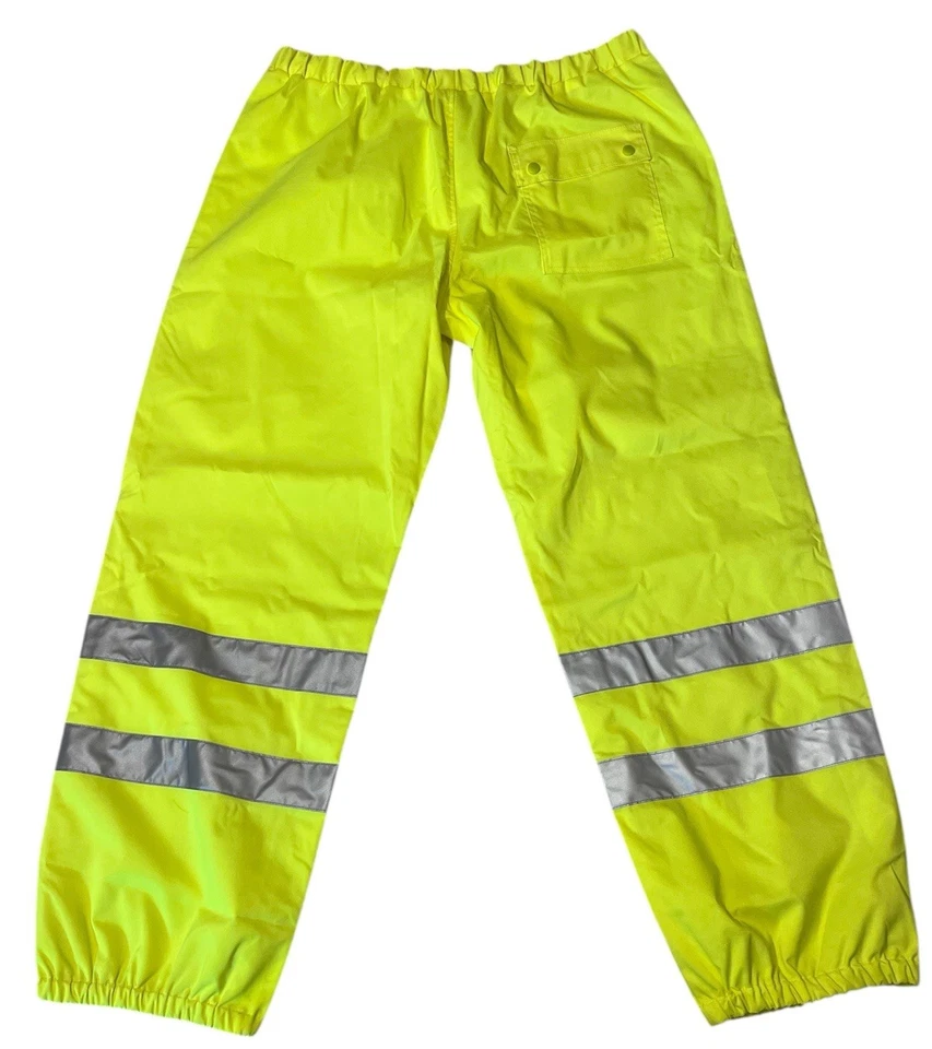Dickies Men’s Reflective Work Pants 3M Scotchlite Yellow Class E Size 2x/3x - Image 2 of 4