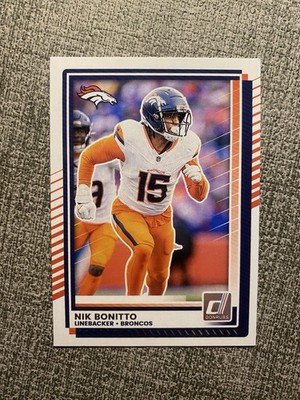 Nik Bonitto #300 2025 Panini Donruss Denver Broncos