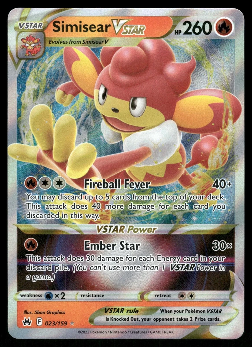 simisear pokemon card price Amazon.com: Pokemon - Simisear (24/162)