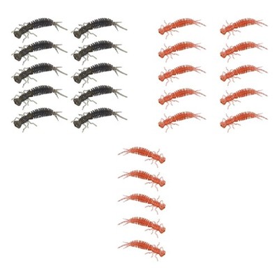 5/10PCS Fishing Soft Baits Insect Lure Swimbait for Freshwater Saltwater