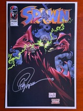Spawn 54 Signed in Silver Greg Capullo High Grade