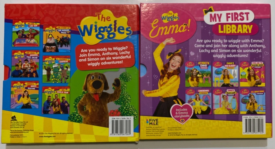 The Wiggles My First Library Wiggly Books Emma! Storybooks Two Box Set x12 Books - Image 2 of 4