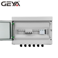 Solar PV Combiner Box Plastic 15A 4strings 1000VDC Circuit Breaker Solar Panel