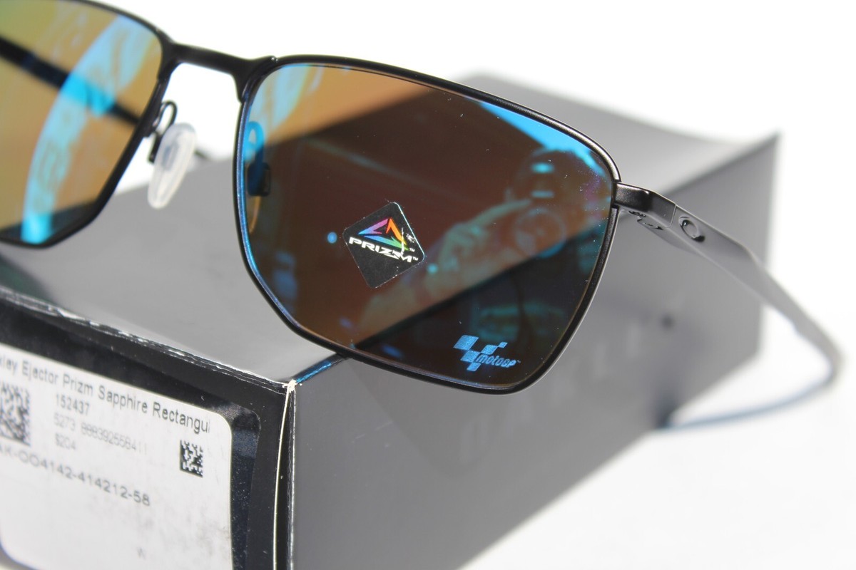 OAKLEY Ejector MotoGP Sunglasses Satin Black/Prizm Sapphire OAKLEY Ejector MotoGP Sunglasses Satin Black/Prizm Sapphire