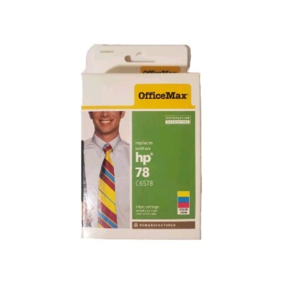 OfficeMax HP Replaces 78 Tri-color Ink Cartridge C6578
