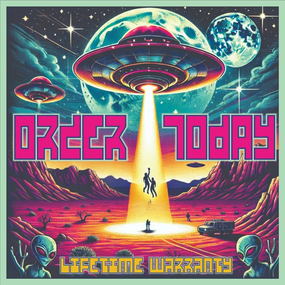 Alien Apocalypse Patch Iron-on Applique Clothing Ufo Unexplained Mysteries Space - Image 2 of 4