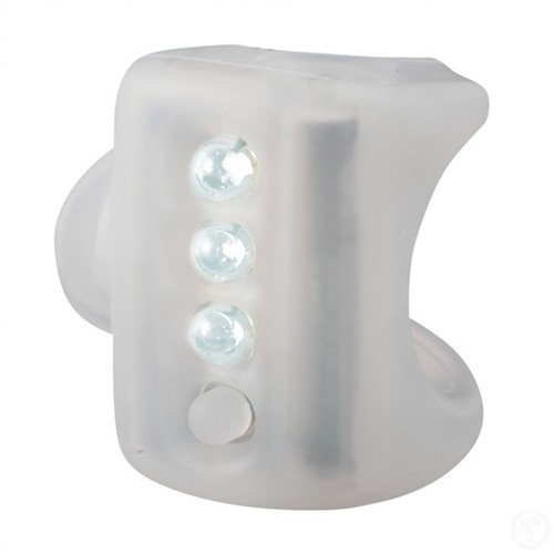Knog Gekko Super-Bright 3 LED Front Light | Road Bike MTB Bicycle Fixie Cycle - Picture 5 of 5