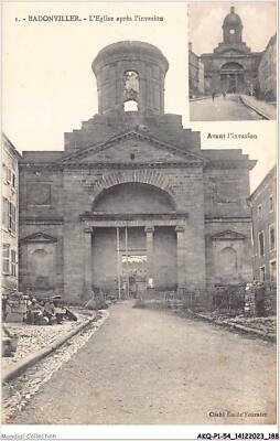 AKQP1-0095-54 - BADINVILLIER - Die Kirche nach der Invation