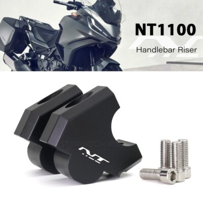 Handlebar Riser Clamp For NT 1100 NT1100 Handle Lift Risers Adapter Accessories
