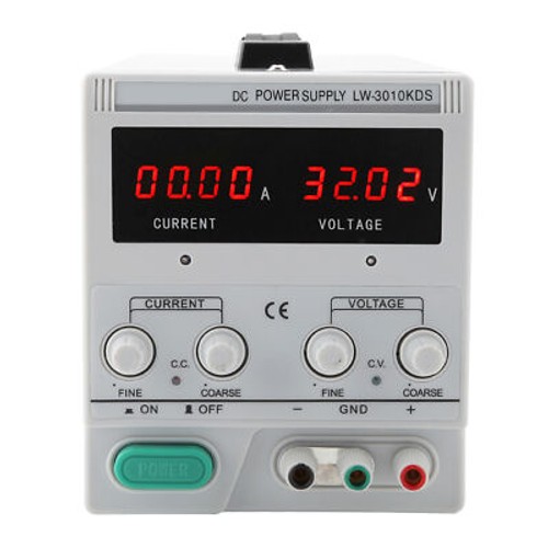 LW-3010KDS 4LED Variable Linear DC Bench Power Supply 0-30V 0-10A - Picture 13 of 13