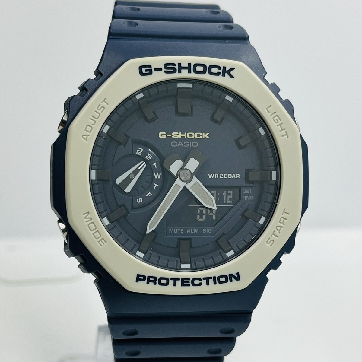 Casio G-Shock Men's Analog/Digital 45mm 20ATM Blue Resin Watch GA