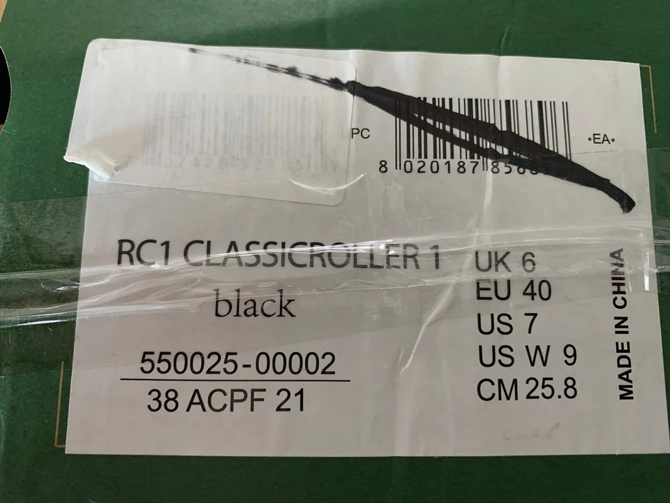 Roces RC1 Classicroller Classic 40 Rollschuhe Artistik Rollerskates Schwarz - Bild 4 von 4