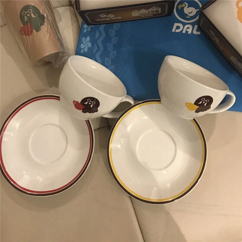 Juego Animal Crossing Brewster Taza de Café Platillo Informal Cerámica Taza Regalo 330 ml Foto 2 de 4