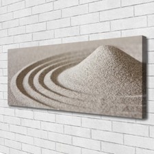 Impression sur toile Image tableaux 125x50 Art Sable