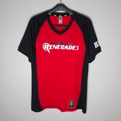 Authentic Melbourne Renegades Team Shirt Men's Medium BBL