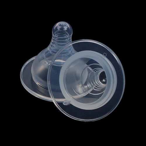 Flexible Soft Silicone Pacifier Nipple Baby Wide Caliber Matte Pacifier New - Foto 7 di 16