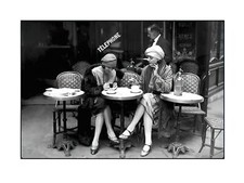 Café Et Cigarette, Paris, 1925 (Kunstdruck) 30 x 24 cm