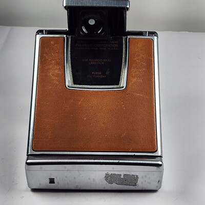 Polaroid SX-70 Land Camera Alpha Brown-Untested | eBay